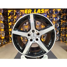 Oem Jant 4 Adet Mercedes Orıjınal 8.5-9.5*18 5*112 ET48 66.6 Black Mack Jant Revize Edilmiş (Takım)