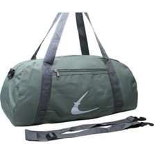 Harmela Gri Renkli Ayarlanabilir Askısı Unisex Spor Çantası Seyahat Çantası ve Fitness Çantası