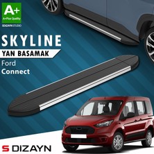 S-Dizayn Ford Connect 3 Skyline Krom Yan Basamak 193 cm 2023 Üzeri A+ Kalite