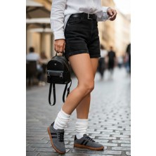 Klay Shoes Kadın Çift Bantlı Sneaker Günlük Spor Ayakkabı