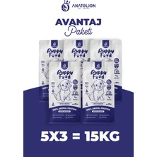 Anatolion Pet Foods Anatolion Puppy Eklem Destekli Somonlu Yavru Köpek Maması 15 kg