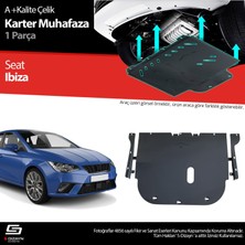 S-Dizayn Seat Ibiza Çelik Karter Muhafaza Koruma 2017 Üzeri A+ Kalite