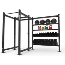 Prodips Multi Power Rack Kafes Modüler Ağırlık Depolama Eklentili Model
