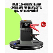 Zero Land Techmrt 4’ü 1 Arada Powerbank Özellikli Araç Akü Şarj Takviye Cihazı