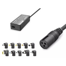 Pazarcan Tüm Laptoplara Uyumlu Universal Laptop Adaptörü 15-24V 90W 10 Ayrı Uç