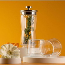 UltraMint Şık 3'lü French Press Seti, Kahve ve Çay Severler Için Ideal Seçim