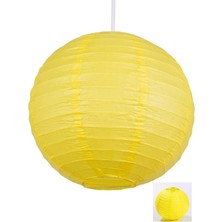 Pazarcan Dekoratif Çin Feneri – Kağıt Lamba - Sarı