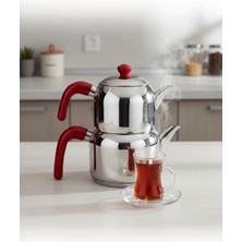 UltraMint Paslanmaz Çaydanlık, Şık ve Dayanıklı Orta Boy</s>