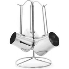 UltraMint Paslanmaz Çelik 3'lü Cevze Seti, Sağlam ve Şık Mutfak Gereçleri