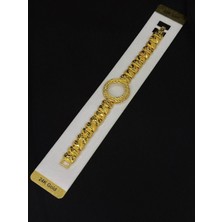 Melisa Takı & Aksesuar 24K Gold Renk Kaplama cm Gurme Çeyreklik Bileklik