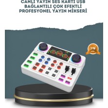 Zero Land Techmrt Gürültü Engelleme Özellikli Canlı Yayın Ses Kartı