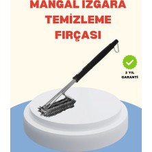 Zero Land Techmrt Uzun Saplı Izgara Temizleme Fırçası Çelik Telli