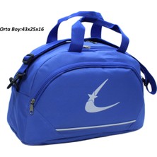 Harmela Siyah Iki Bölmeli Uzun Askılı Unisex Kullanabilir Orta Boy Seyahat Fitnes ve Spor Çantası