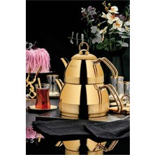 UltraMint Paslanmaz Çaydanlık Büyük Boy, Dayanıklı ve Şık Tasarım