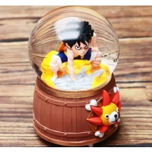 PremiumPort Mega Boy Anime Kar Küresi, Işıklı ve Müzikli Oto Püskürtmeli