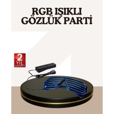 Zero Land Techmrt Gece Eğlenceleri Için LED Işıklı Gözlük