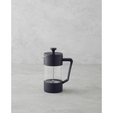 UltraMint Şık Siyah 350 ml French Press - Cam Demleme Çay ve Kahve Seti