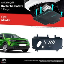 S-Dizayn Opel Mokka 2 Çelik Karter Muhafaza Koruma 2020 Üzeri A+ Kalite