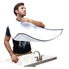 Pazarcan Pratik Sakal Kesme Örtüsü - Beyaz