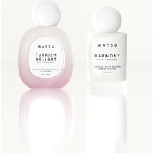 Matsu Turkish Delight Vücut Misti & Harmony Saç Parfümü Seti - Gurme ve Çiçeksi Set(2x50 ml)