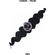 X-Pression Afro Su Dalgası Saç 75M 120GR  #-1