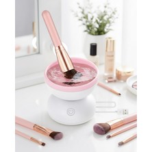 Teknodayım Teknolojik Elektrikli Makyaj Fırçası Temizleyici USB ile Çalışan Otomatik Fırça Yıkama Maki