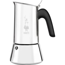 UltraMint Moka Pot Çelik Venus 10 Cup, Şık ve Dayanıklı Kahve Demleme Seti