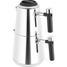 UltraMint Paslanmaz Çelik Çaydanlık Takımı, Dayanıklı ve Şık Tasarım