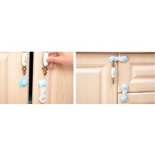 Pazarcan Çocuk Koruma Kilidi - Geçmeli 2 Adet Dolap Kilidi