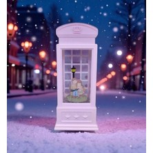 PremiumPort Işıklı Kar Küresi, Çocuk Figürlü, Yılbaşı Temalı Dekorasyon