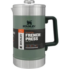 UltraMint Yeşil 1.4 Lt French Press Termos, Şık ve Pratik Kahve Keyfi