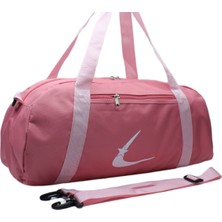 Harmela Somon Renkli Ayarlanabilir Askısı Unisex Spor Çantası Seyahat Çantası ve Fitness Çantası