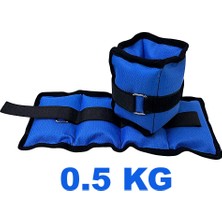 Me&ra Sport  El Ayak BİLEK  Ağırlığı Egzersiz Seti Kum Ağırlık Torbası 0.5 kg x 2 Adet Toplam 1 kg