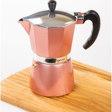 UltraMint 6-Cup Metal Kahve Demleme Makinesi, Italyan Tasarımı, Pratik ve Şık