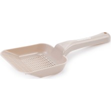 Techmrt Beeztees Kedi Kumu Küreği, Bej, 27X10X20CM