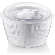 Storemax Çok Fonksiyonlu Sebze ve Meyve Kurutucu, 3 Renk Seçeneği, Silikon Kapak, Kurutma Haznesi ve Çıkarılabilir Halka (Beyaz)