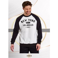 Risil-Nu Company Yeni Sezon Raglan Kol 3 Iplik Içi Şardonlu Oversize Unisex Sweatshirt