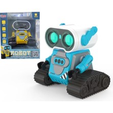 NessiWorld S-023 4568 Mavi-Sarı Uk Ff Şarjlı 2 4g Robot Araba