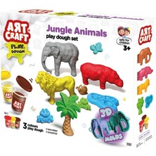 NessiWorld 03997 Art Craft Orman Hayvanları Hamur Set 168 gr -Fentoys