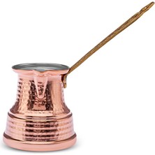 UltraMint Ahlat Bakır Cezve Large, Şık ve Dayanıklı Mutfak Gereci