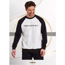 Risil-Nu Company Yeni Sezon Raglan Kol 3 Iplik Içi Şardonlu Oversize Unisex Sweatshirt