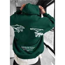 Risil-Nu Company Yeni Sezon Premium 3 Iplik Şardonlu Kalın Michelangelo Baskılı Sweatshirt