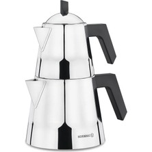 UltraMint 2 Lt Paslanmaz Çaydanlık Takımı, Şık ve Dayanıklı Tasarım