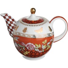 UltraMint Şık ve Dayanıklı 800 ml Seramik Çaydanlık, Pratik Kullanım Için Ideal