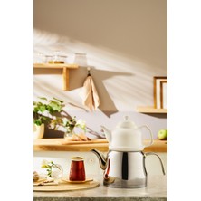 UltraMint Paslanmaz Çaydanlık Takımı, Şık ve Kullanışlı, Dayanıklı Tasarım