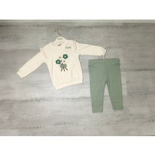 Çiçek Baskılı Kız Takımı