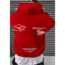 Risil-Nu Company Yeni Sezon Premium 3 Iplik Şardonlu Kalın Michelangelo Baskılı Sweatshirt