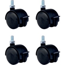 Vice Avm Büyük Plastik Vidalı Frenli - 50MM HKS129 - 4 Adet TG-V 12334