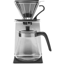 UltraMint Çiftli Cidarlı Cam Dripper ve Kahve Demleme Seti 600 ml