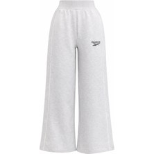 Reebok Baıley Wıde Leg Pant Gri Kadın Eşofman Altı